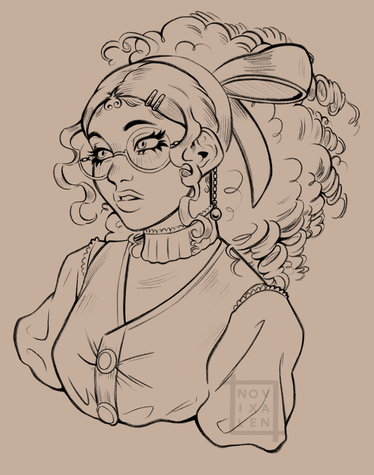 lineart commission for hiimorin